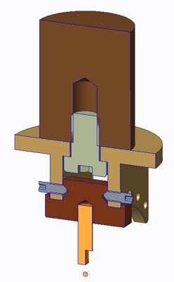 Rotating sample holder